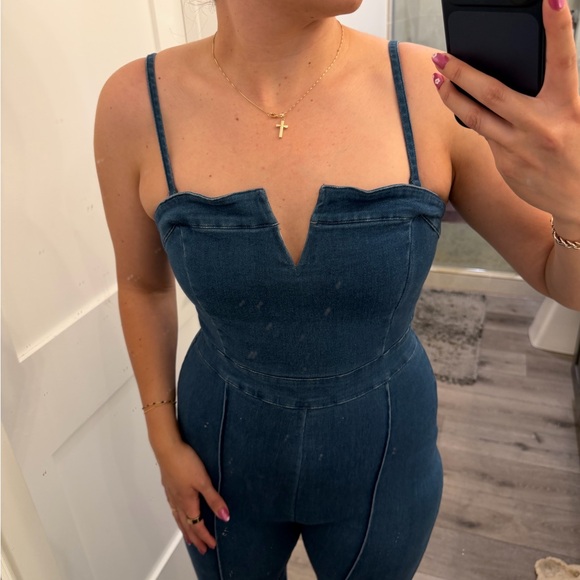 Denim jumpsuit - Picture 7 of 10